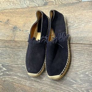 Chloe espadrille moccasin navy size 37